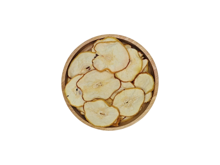 میوه خشک گلابی اسلایس قیمت عمده میوه خشک ایرانی و حبه استوایی 1404 وجیسنک کارخانه