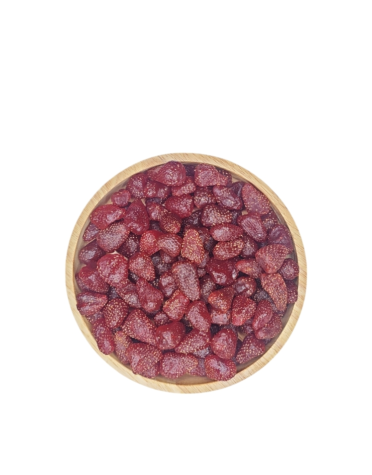 قیمت میوه خشک توت فرنگی تایلندی خرید انلاین از فروشگاه اینترنتی وجیسنک میوه های استوایی وارداتی عمده خرده فروشی قیمت