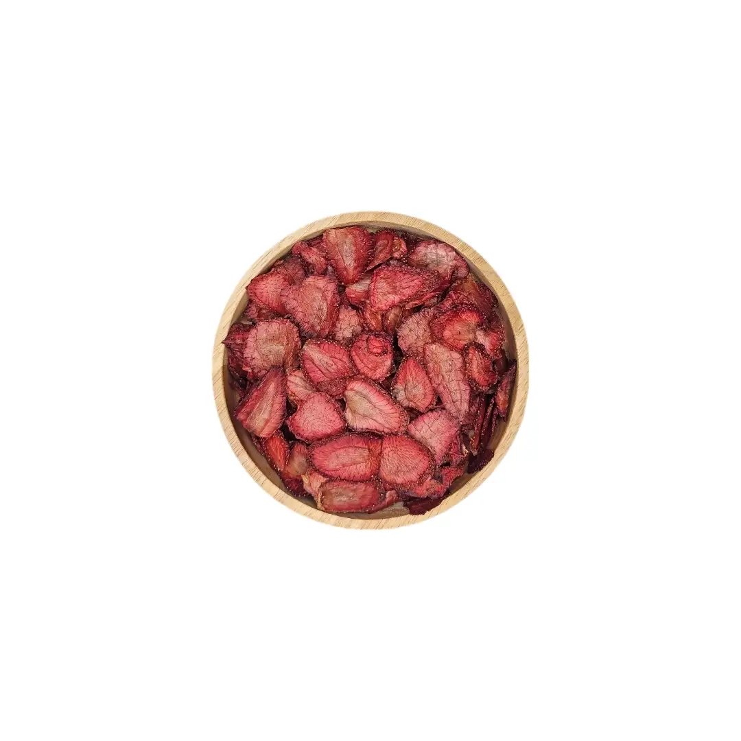  قیمت میوه خشک توت فرنگی اسلایس فروشگاه اینترنتی میوه خشک وجیسنک قیمت عمده و خرده فروشی ارسال سریع 
