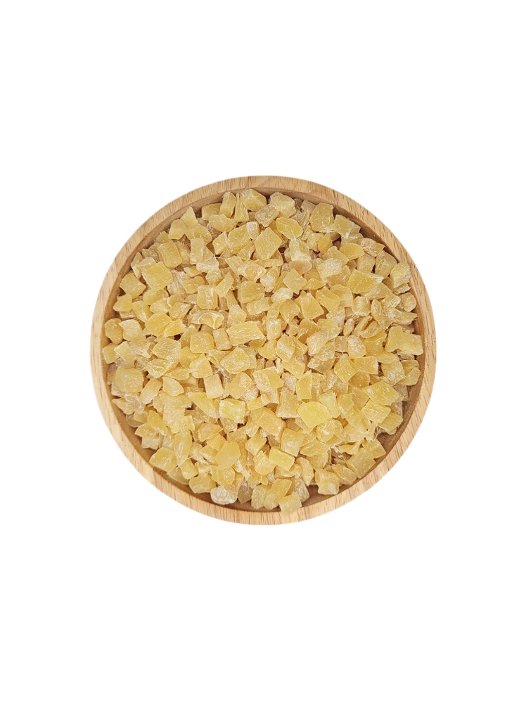 قیمت زنجبیل حبه تایلندی شکری و شیرین شده در فروشگاه میوه خشک وجیسنک قیمت عمده و خرده فروشی